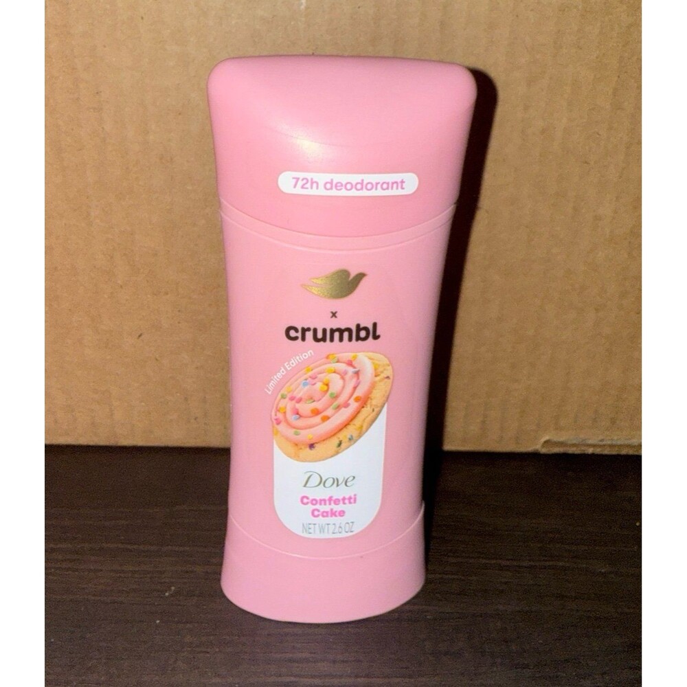 Dove X Crumbl Confetti Cake Deodorant - Limited Edition